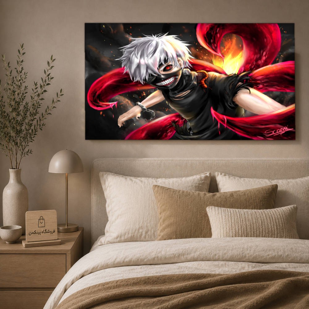 تابلو شاسی پینکمن طرح توکیو غول شهر - Tokyo Ghoul City کد Jm 18
