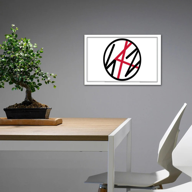 تابلو پینکمن طرح گروه استری کیدز لوگو Stray Kids Logo 3 Jm