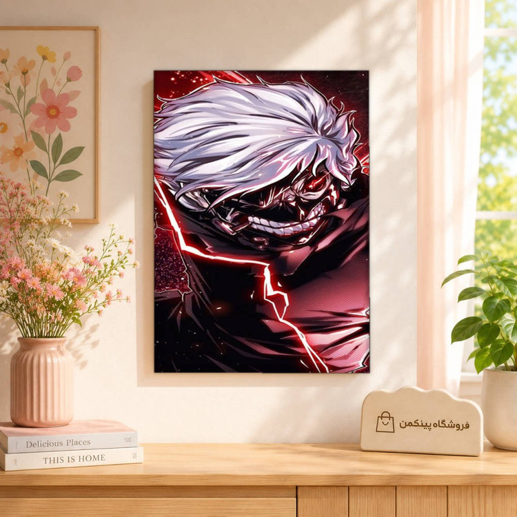 تابلو شاسی پینکمن طرح توکیو غول شهر - Tokyo Ghoul City کد Jm 10