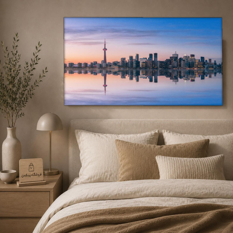 تابلو شاسی پینکمن طرح تورنتو خط افق شهر - Toronto Skyline کد Jm 36