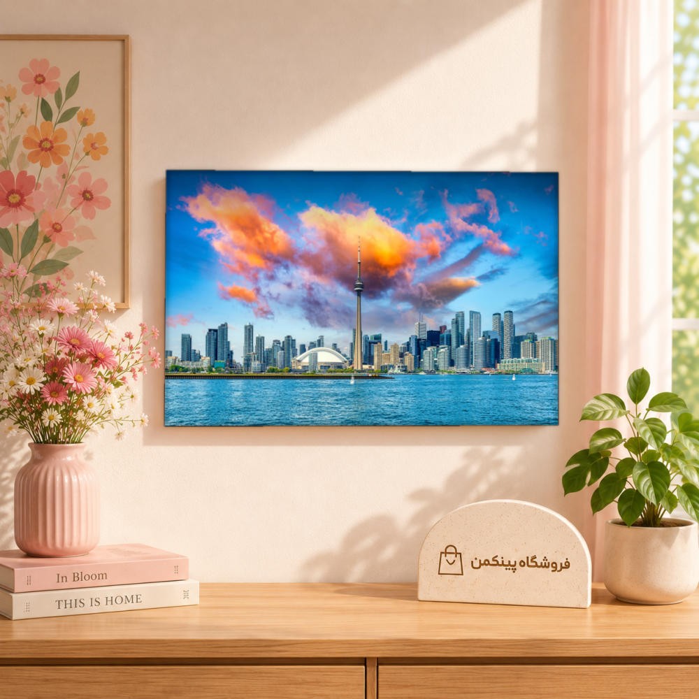 تابلو شاسی پینکمن طرح تورنتو خط افق شهر - Toronto Skyline کد Jm 33