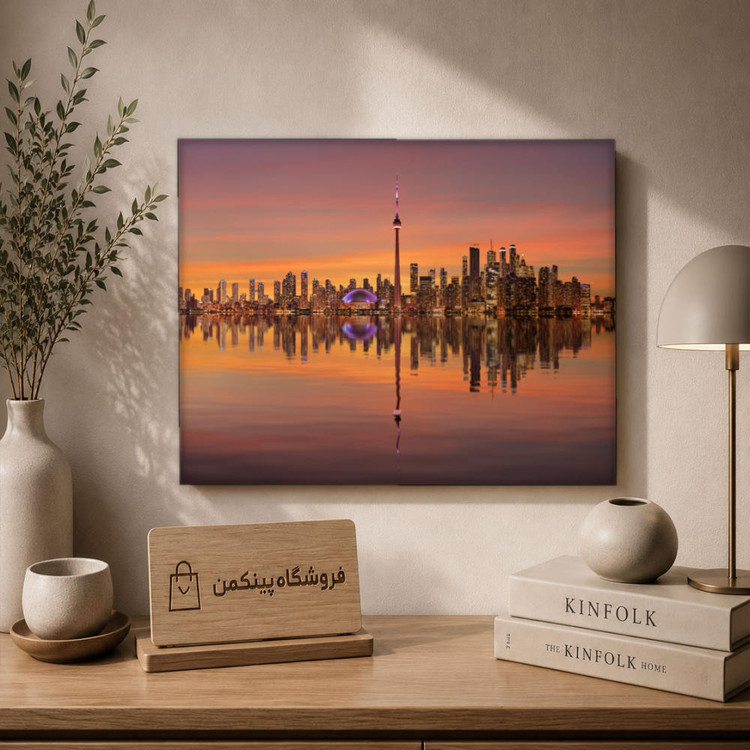 تابلو شاسی پینکمن طرح تورنتو خط افق شهر - Toronto Skyline کد Jm 31