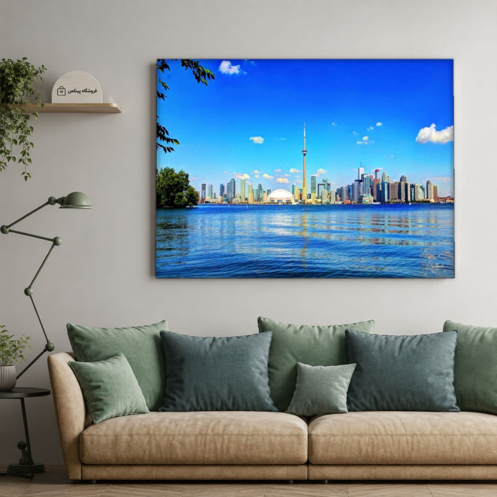 تابلو شاسی پینکمن طرح تورنتو خط افق شهر - Toronto Skyline کد Jm 27