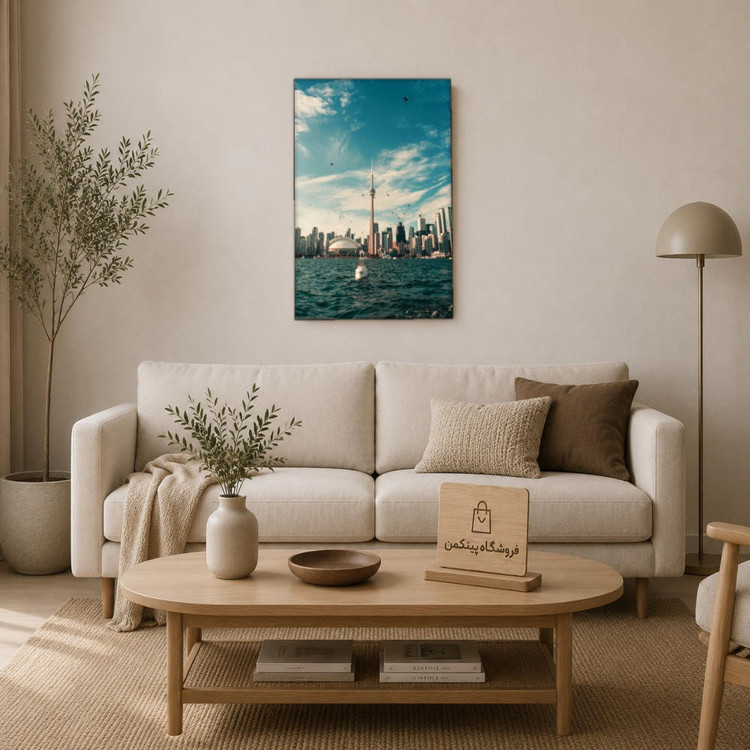 تابلو شاسی پینکمن طرح تورنتو خط افق شهر - Toronto Skyline کد Jm 26