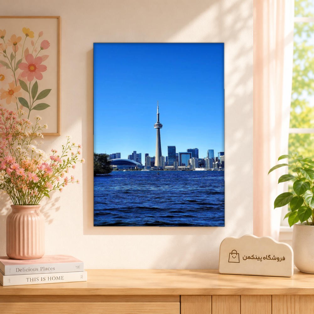 تابلو شاسی پینکمن طرح تورنتو خط افق شهر - Toronto Skyline کد Jm 11