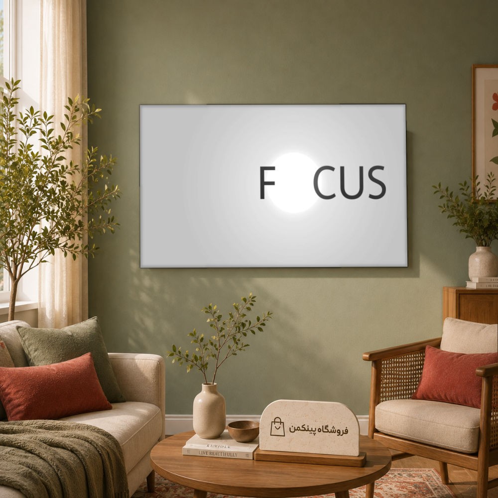 تابلو شاسی پینکمن طرح تمرکز نسخه پنجم - Focus Desktop کد Jm58