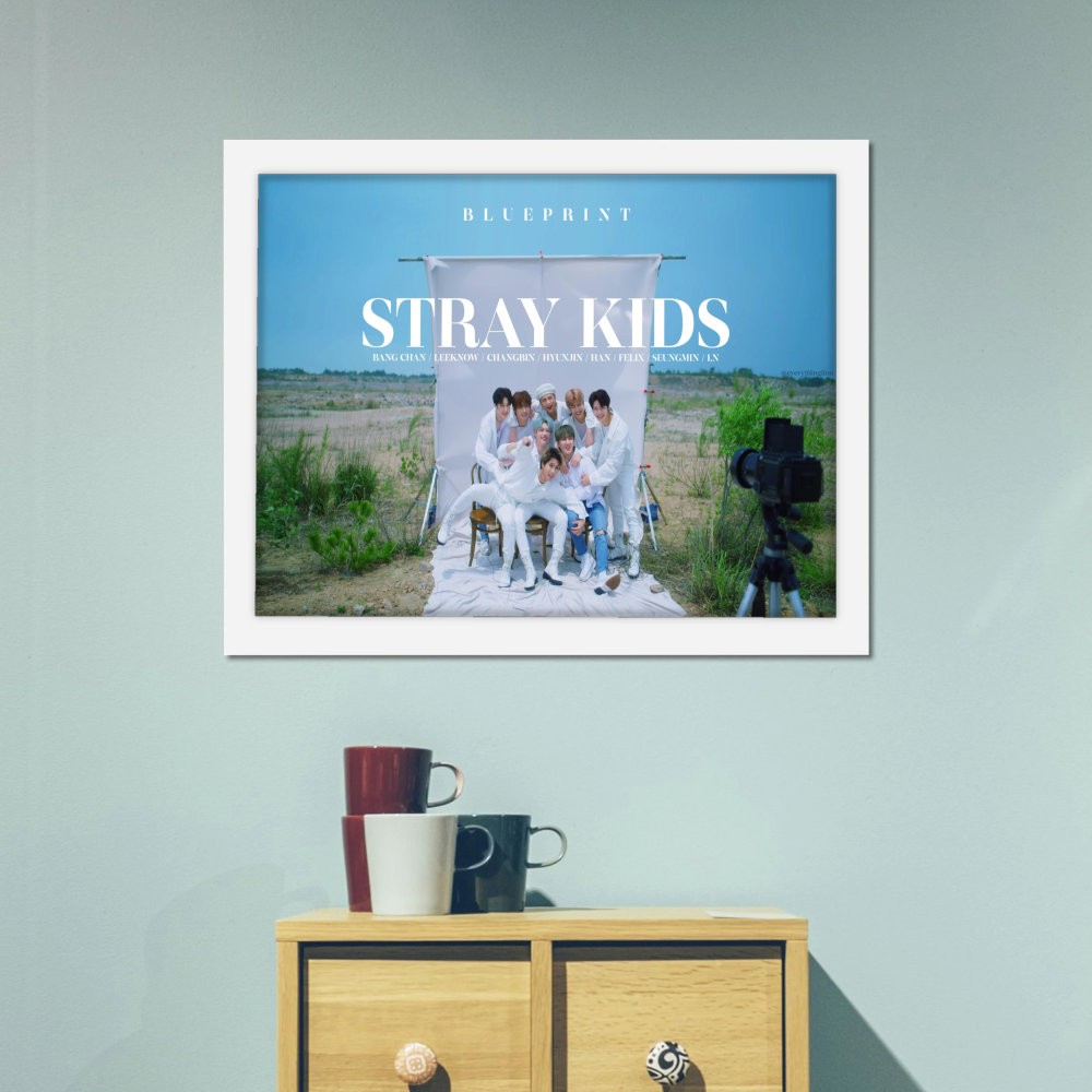 تابلو پینکمن طرح گروه استری کیدز فلیکس Stray Kids Felix 1 Jm