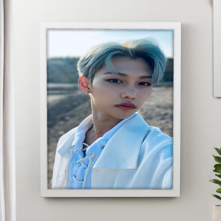 تابلو پینکمن طرح گروه استری کیدز فلیکس Felix Stray Kids 7 (1) Jm