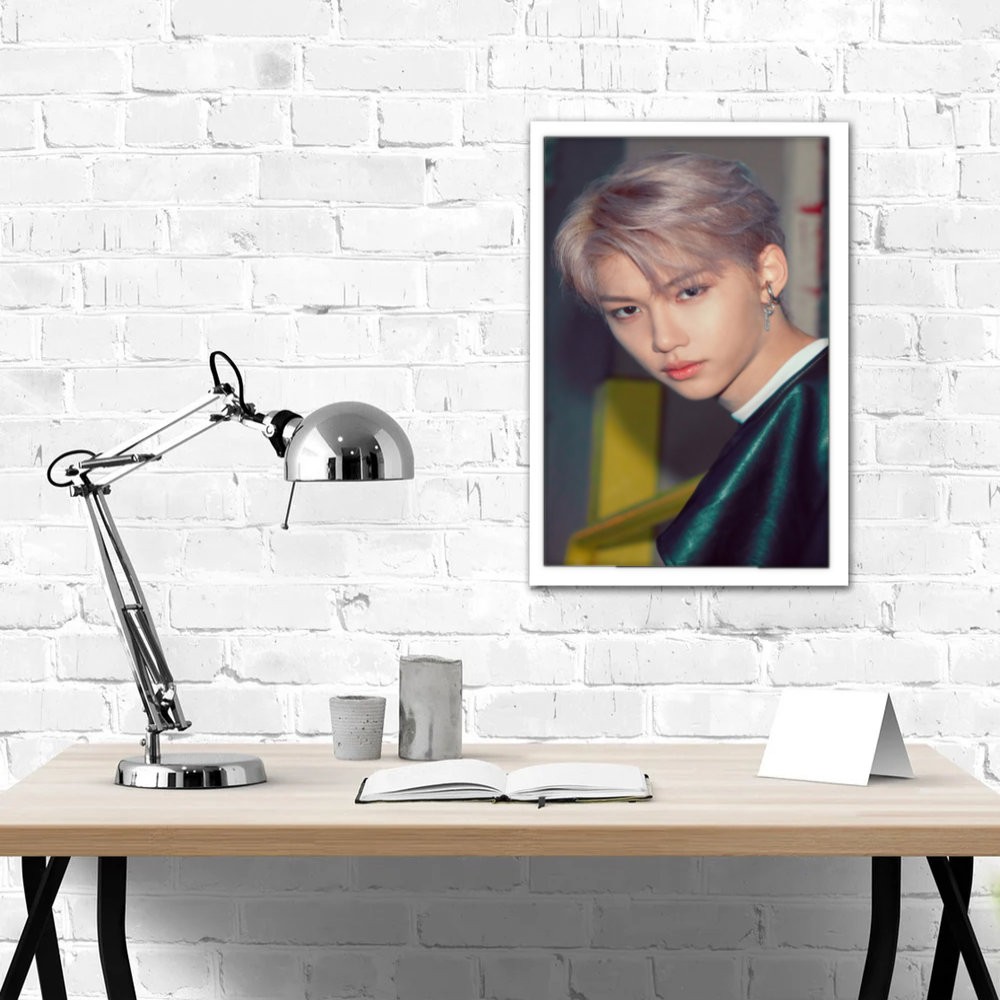 تابلو پینکمن طرح گروه استری کیدز فلیکس Felix Stray Kids 6 (1) Jm
