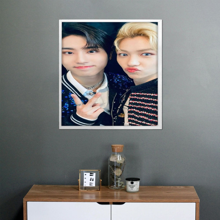 تابلو پینکمن طرح گروه استری کیدز فلیکس Felix Stray Kids 51 Jm