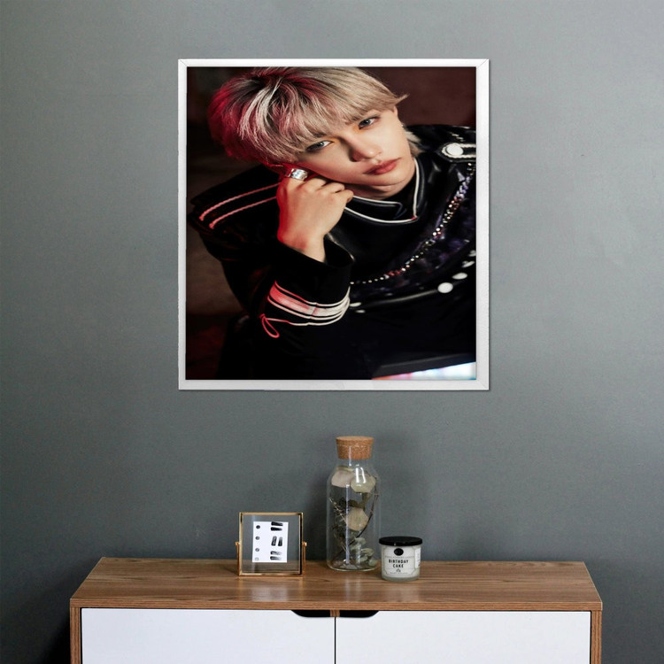 تابلو پینکمن طرح گروه استری کیدز فلیکس Felix Stray Kids 5 (1) Jm