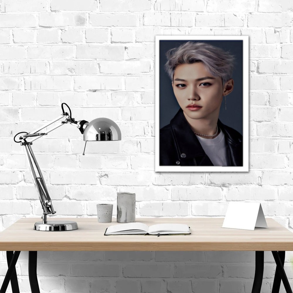 تابلو پینکمن طرح گروه استری کیدز فلیکس Felix Stray Kids 4 (1) Jm