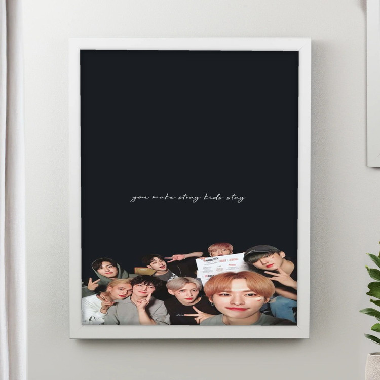 تابلو پینکمن طرح گروه استری کیدز فلیکس Felix Stray Kids 39 Jm