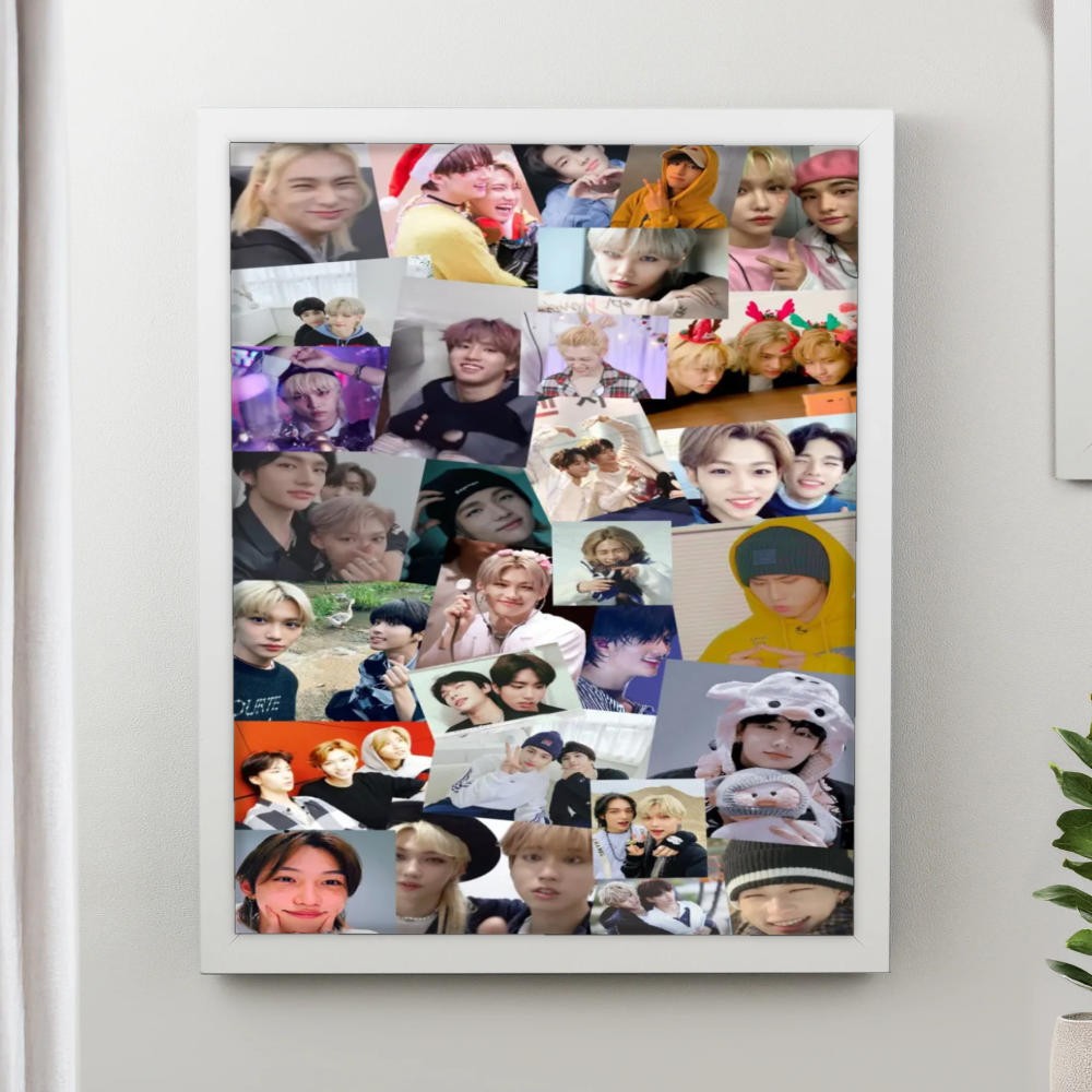 تابلو پینکمن طرح گروه استری کیدز فلیکس Felix Stray Kids 32 Jm