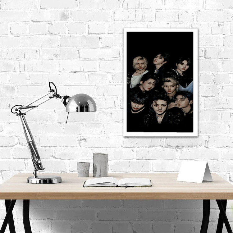 تابلو پینکمن طرح گروه استری کیدز فلیکس Felix Stray Kids 3 (1) Jm