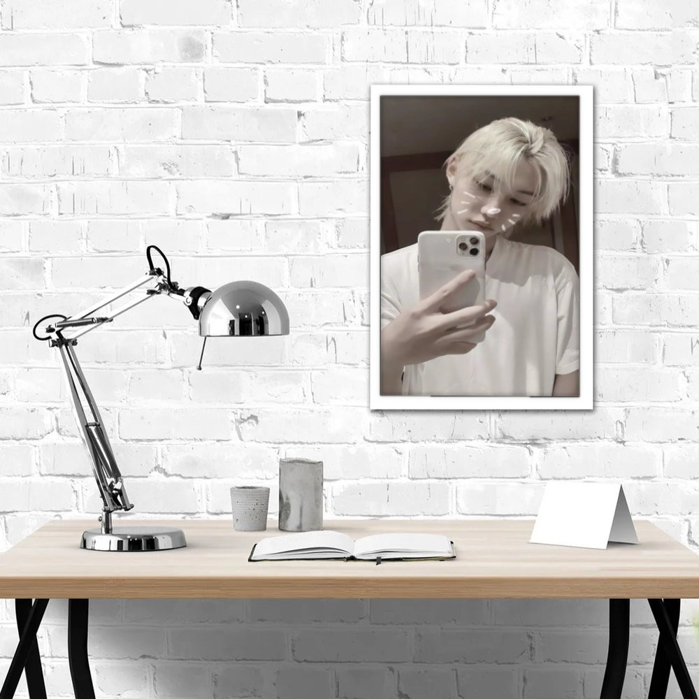 تابلو پینکمن طرح گروه استری کیدز فلیکس Felix Stray Kids 23 Jm