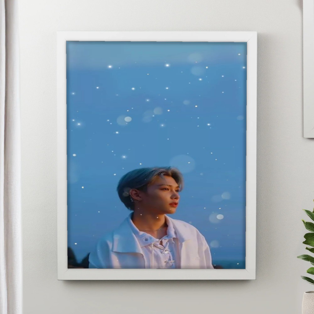 تابلو پینکمن طرح گروه استری کیدز فلیکس Felix Stray Kids 20 Jm