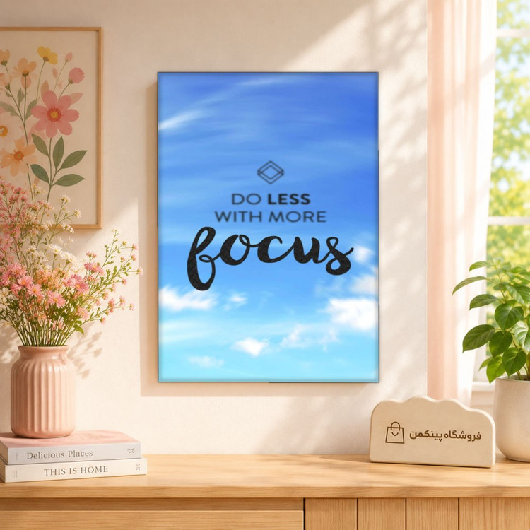 تابلو شاسی پینکمن طرح تمرکز نسخه نهم - iPhone Focus کد Jm61