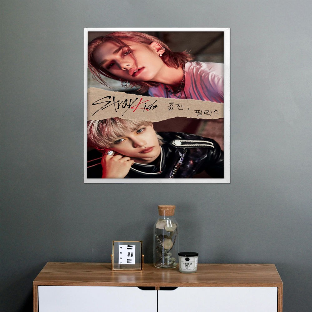 تابلو پینکمن طرح گروه استری کیدز فلیکس Felix Stray Kids 15 Jm
