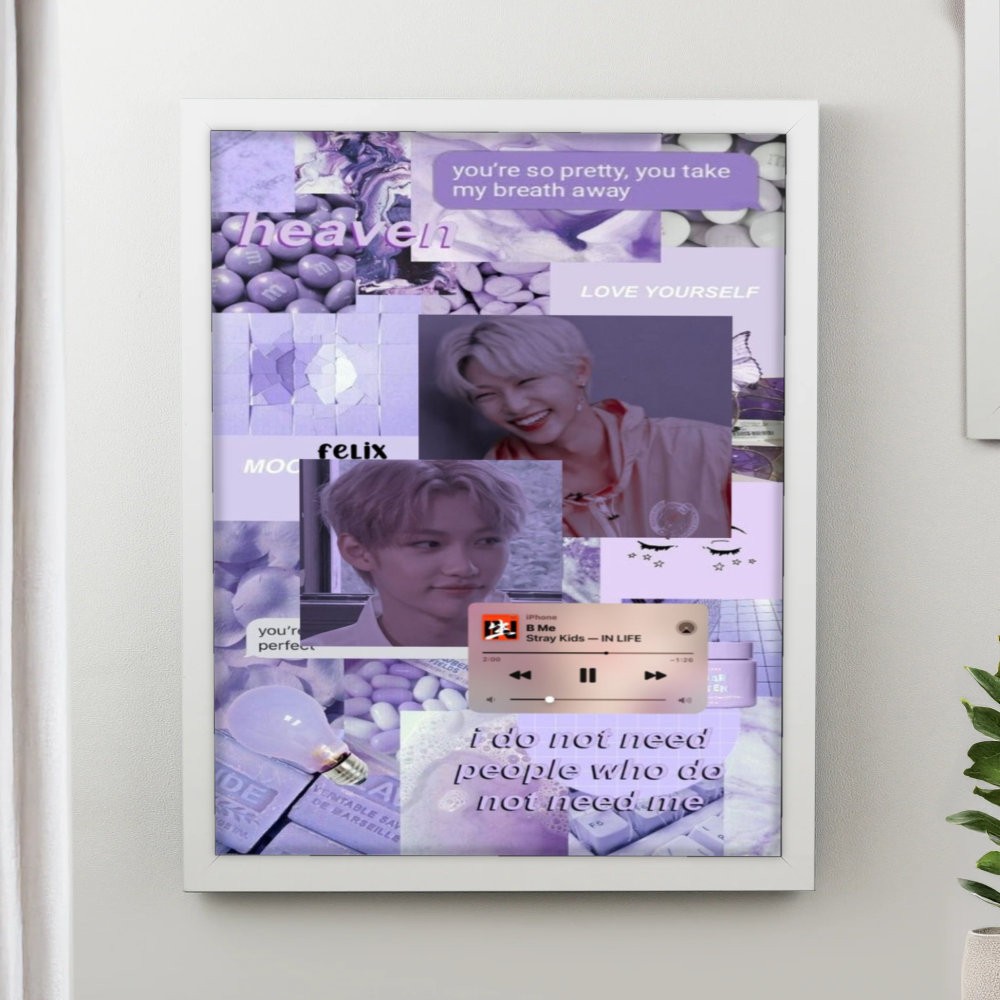 تابلو پینکمن طرح گروه استری کیدز فلیکس Felix Stray Kids 11 Jm