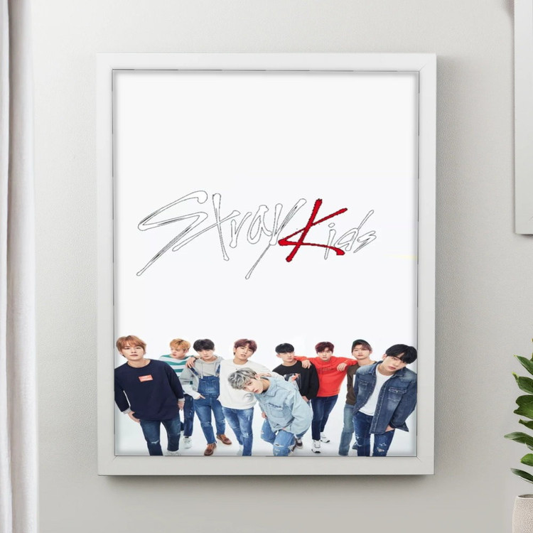 تابلو پینکمن طرح گروه استری کیدز فان Funny Stray Kids 3 Jm