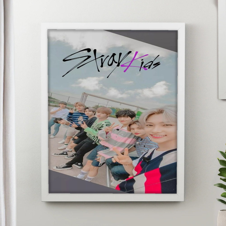 تابلو پینکمن طرح گروه استری کیدز فان Funny Stray Kids 2 Jm