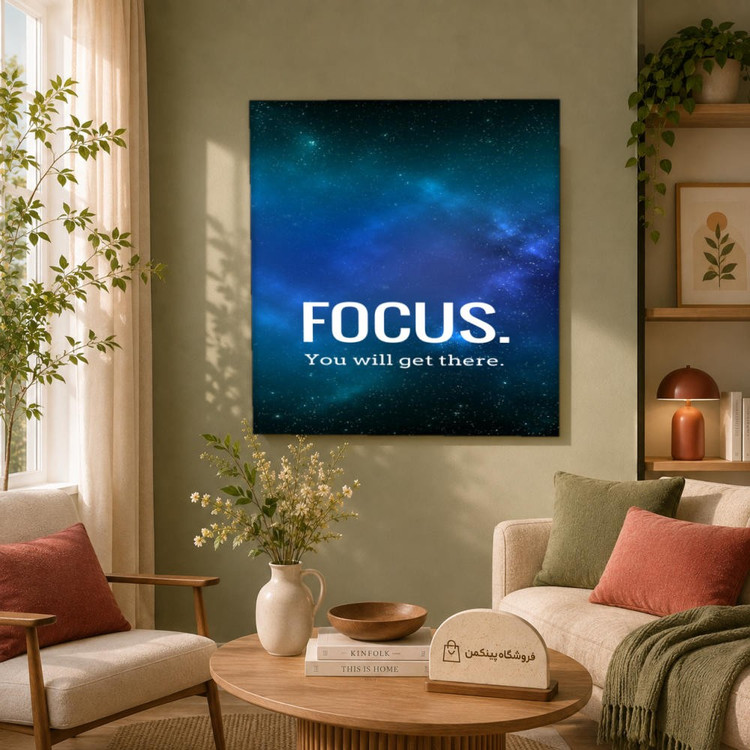 تابلو شاسی پینکمن طرح تمرکز نسخه نهم - iPhone Focus کد Jm35