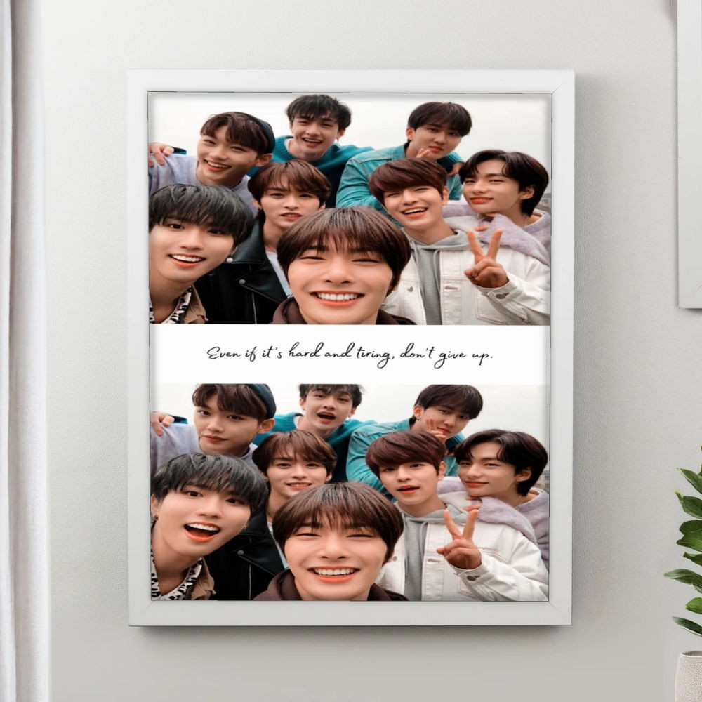 تابلو پینکمن طرح گروه استری کیدز فان Funny Stray Kids 11 Jm
