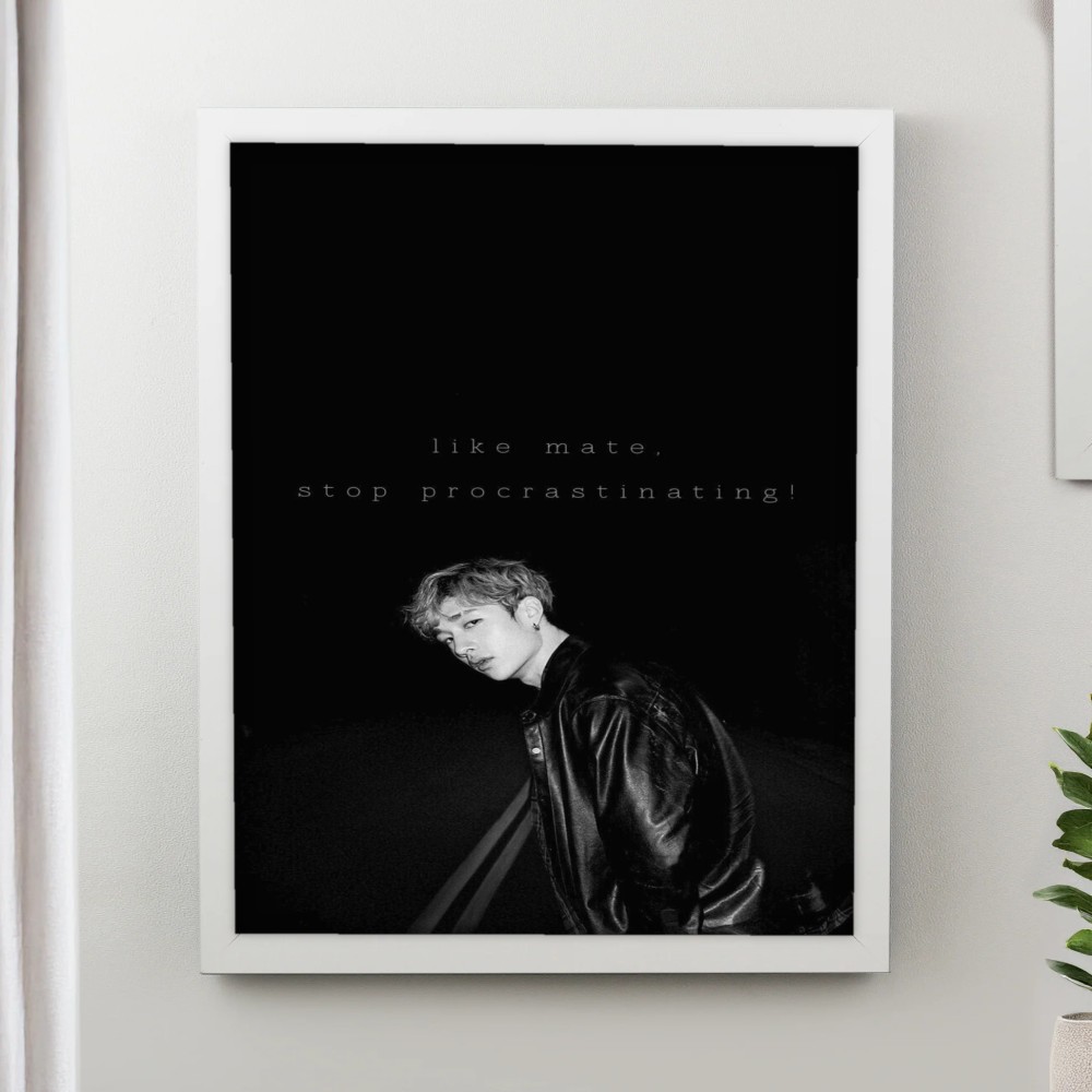 تابلو پینکمن طرح گروه استری کیدز غمگین Sad Stray Kids 20 Jm