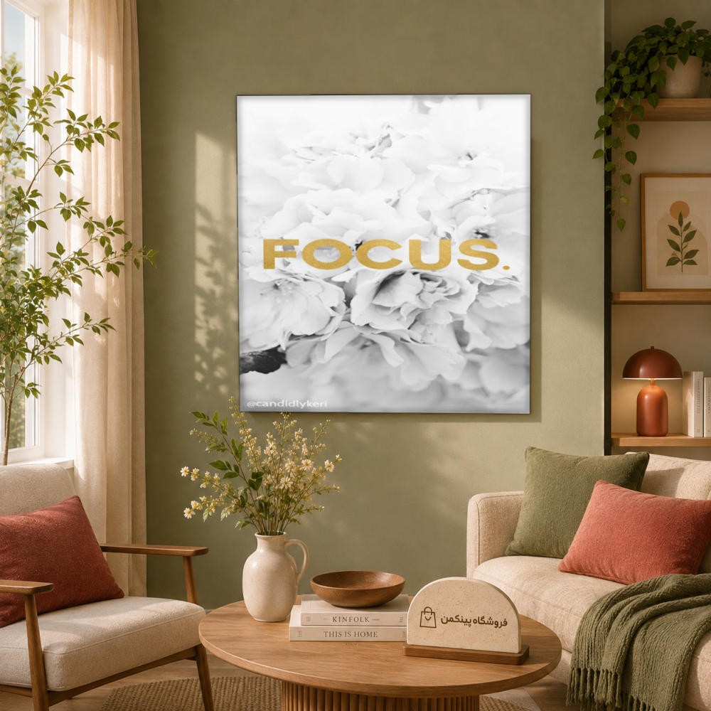 تابلو شاسی پینکمن طرح تمرکز نسخه ششم - Focus Phone کد Jm34