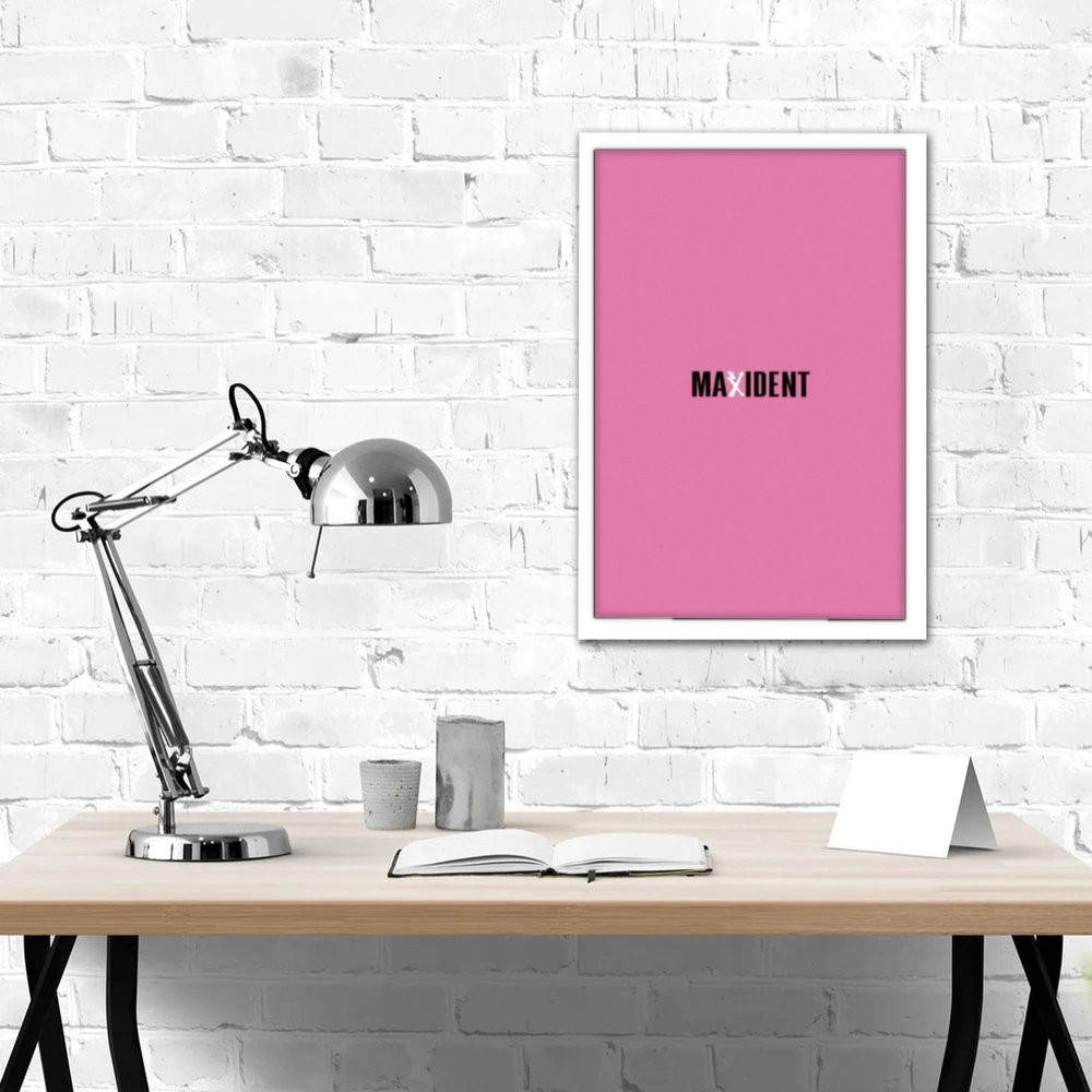 تابلو پینکمن طرح گروه استری کیدز صورتی Stray Kids Pink 11 Jm
