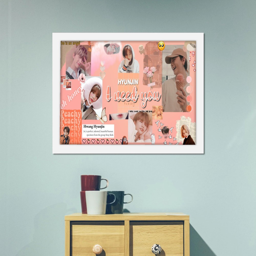 تابلو پینکمن طرح گروه استری کیدز استتیک Aesthetic Stray Kids 40 Jm