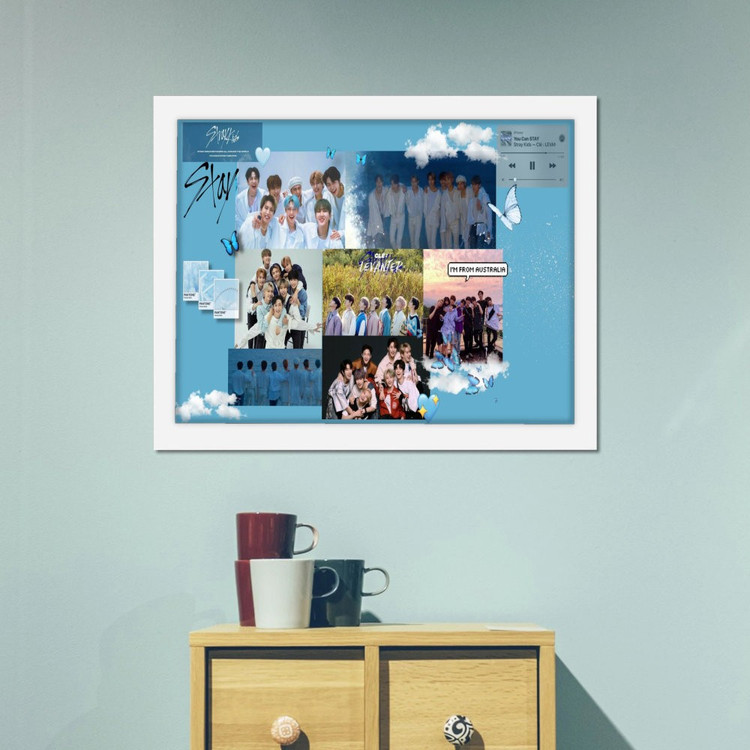 تابلو پینکمن طرح گروه استری کیدز استتیک Aesthetic Stray Kids 4 Jm