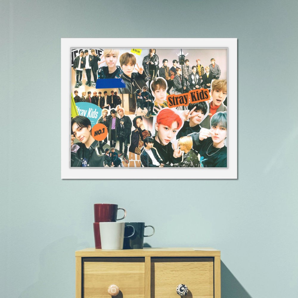 تابلو پینکمن طرح گروه استری کیدز استتیک Aesthetic Stray Kids 20 Jm