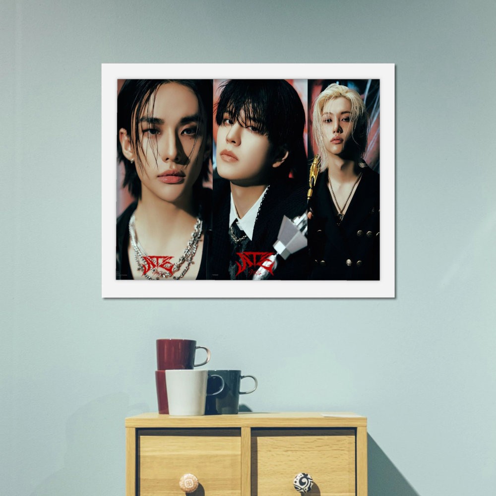تابلو پینکمن طرح گروه استری کیدز آلبوم Stray Kids Album 32 Jm