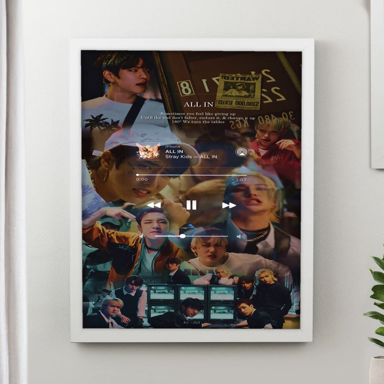 تابلو پینکمن طرح گروه استری کیدز آلبوم Stray Kids Album 3 Jm
