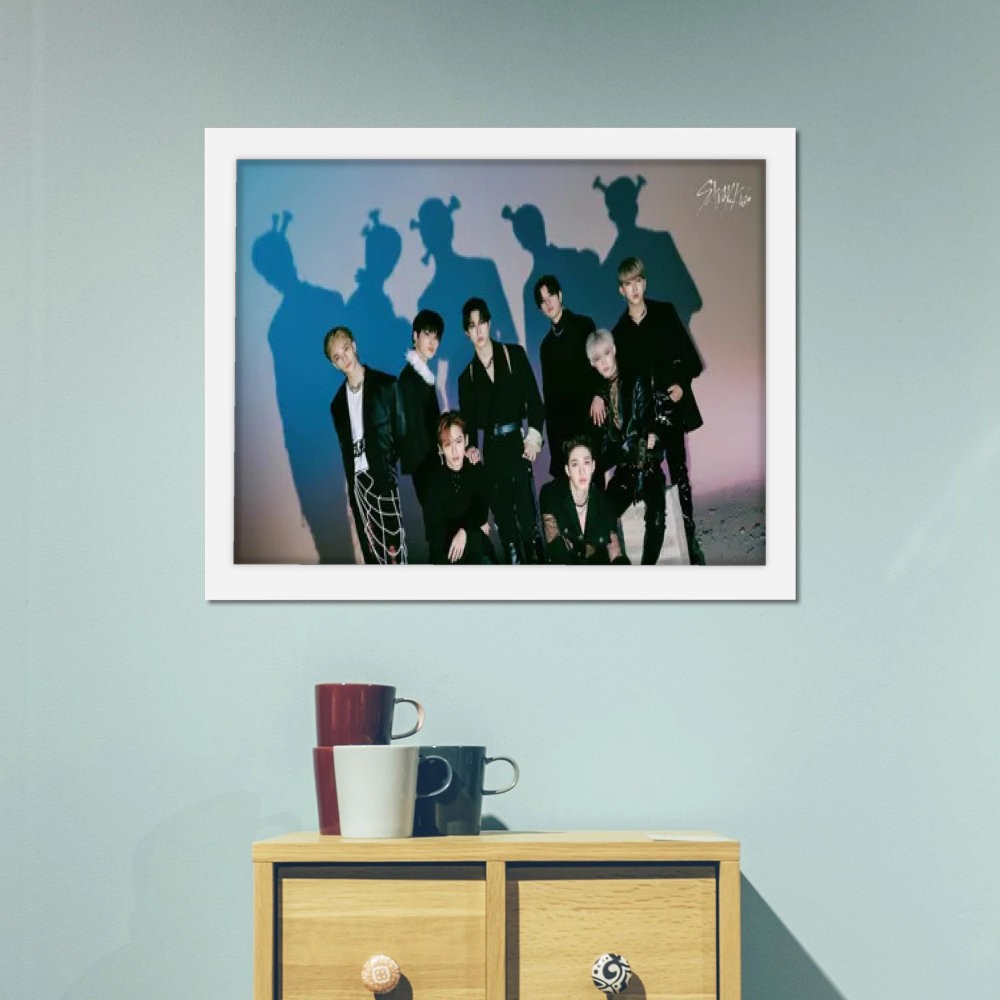 تابلو پینکمن طرح گروه استری کیدز آلبوم Stray Kids Album 11 Jm