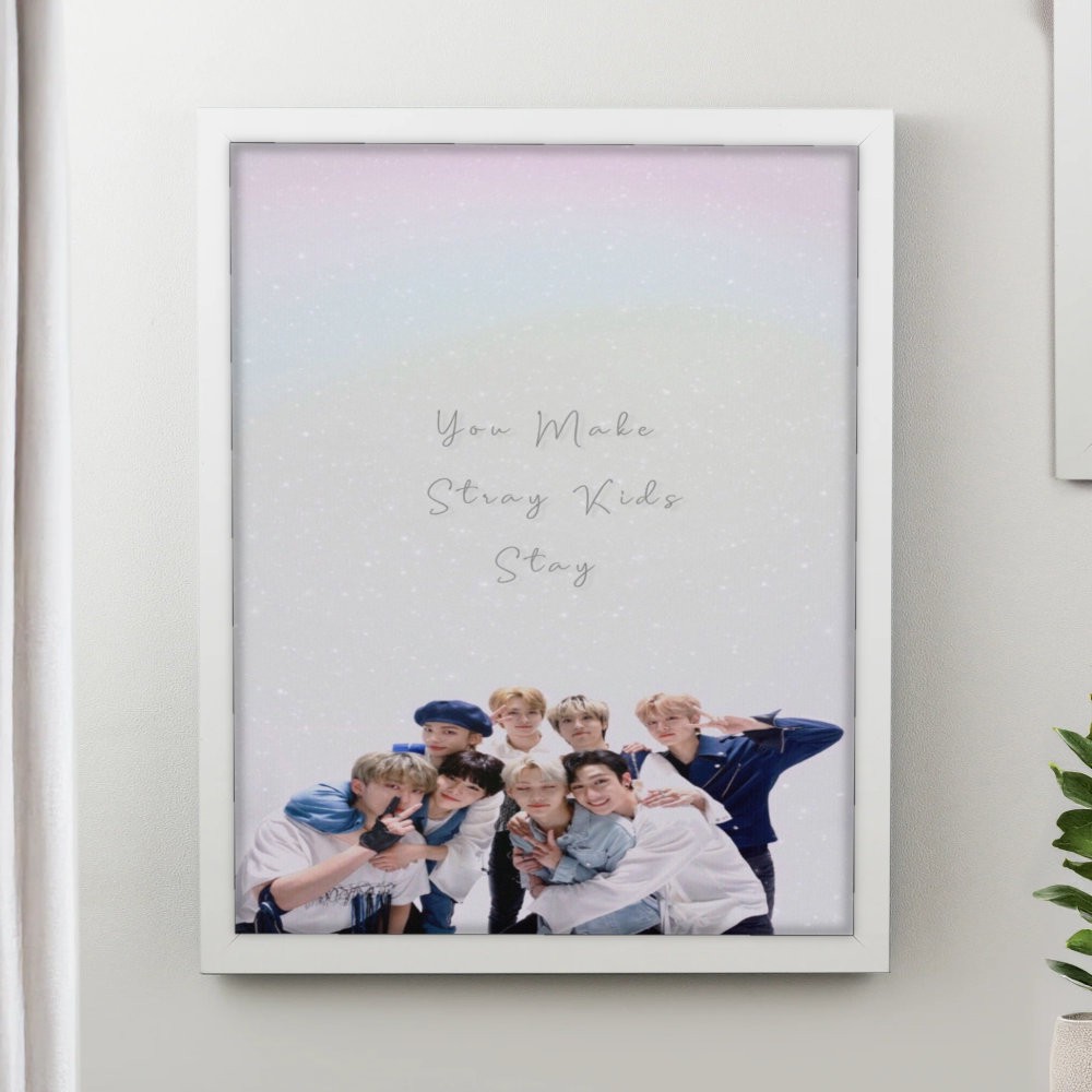 تابلو پینکمن طرح گروه استری کیدز You Make Stay You Make Stray Kids Stay 22 Jm