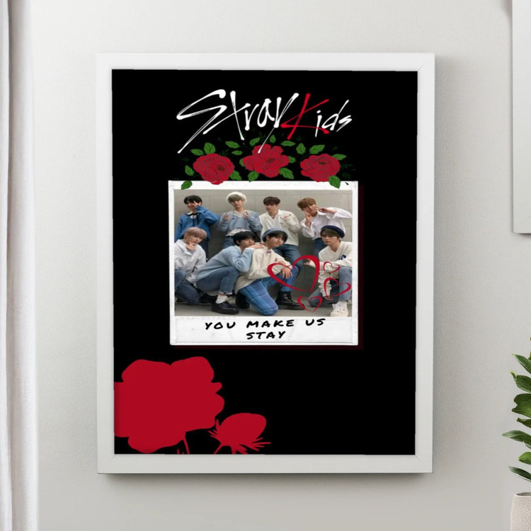 تابلو پینکمن طرح گروه استری کیدز You Make Stay You Make Stray Kids Stay 15 Jm