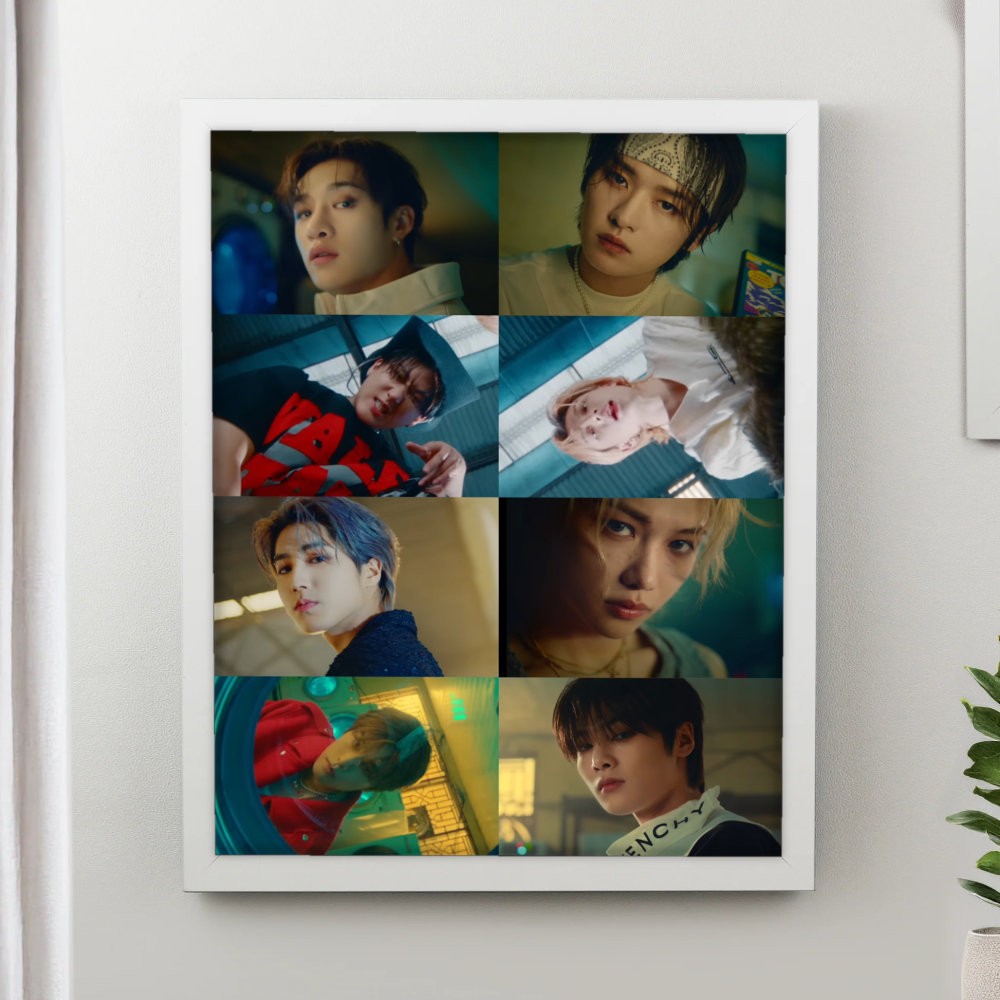 تابلو پینکمن طرح گروه استری کیدز Topline Topline Stray Kids 8 Jm