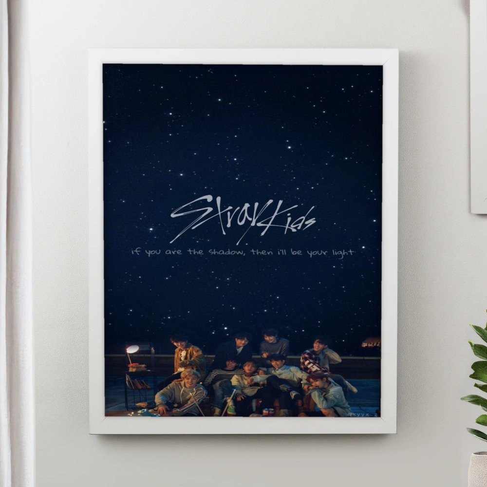 تابلو پینکمن طرح گروه استری کیدز Stray Kids 37 Jm