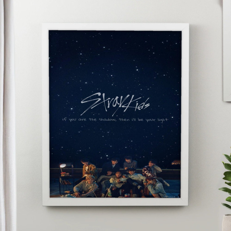 تابلو پینکمن طرح گروه استری کیدز Stray Kids 37 Jm