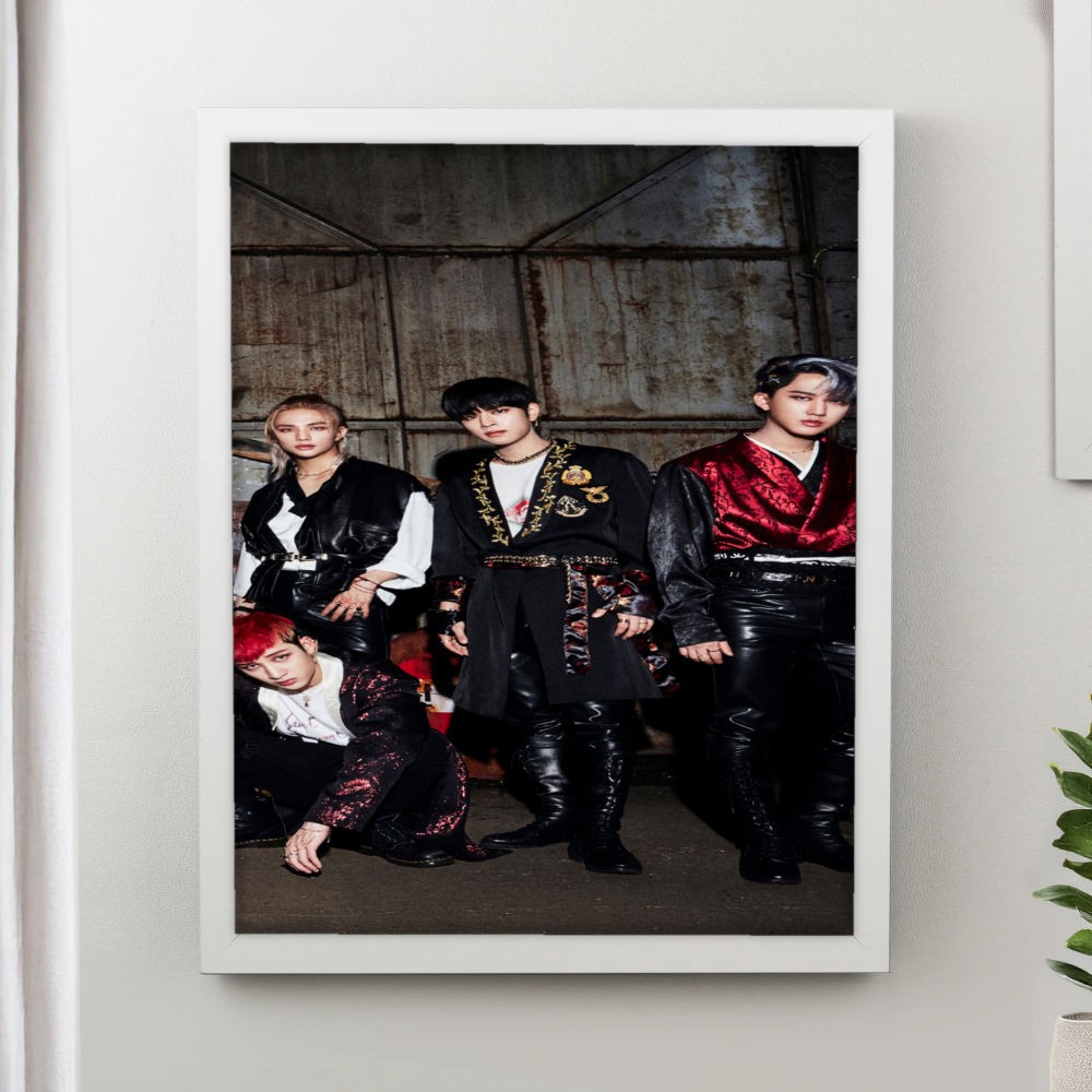 تابلو پینکمن طرح گروه استری کیدز Stray Kids 36 Jm