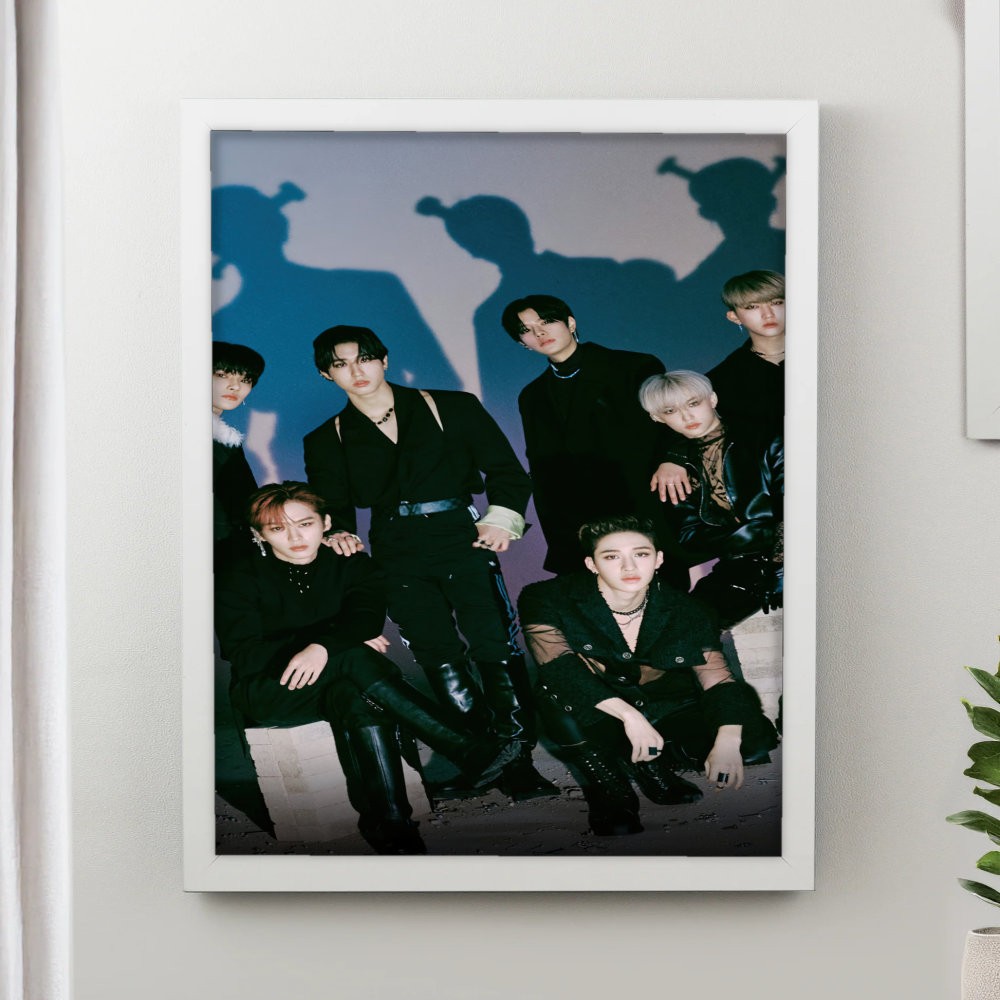 تابلو پینکمن طرح گروه استری کیدز Stray Kids 29 Jm