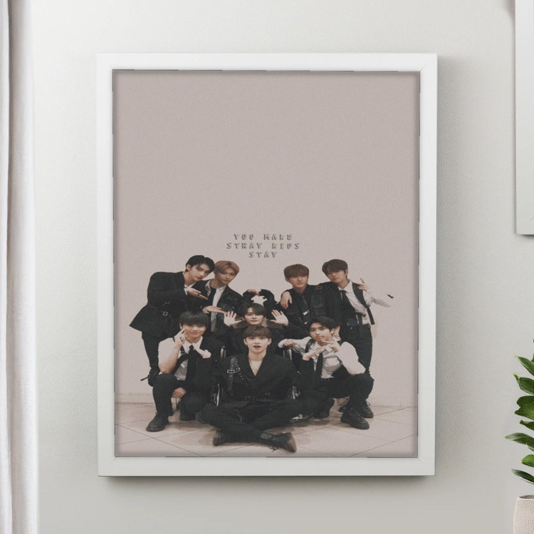تابلو پینکمن طرح گروه استری کیدز Stray Kids 28 Jm