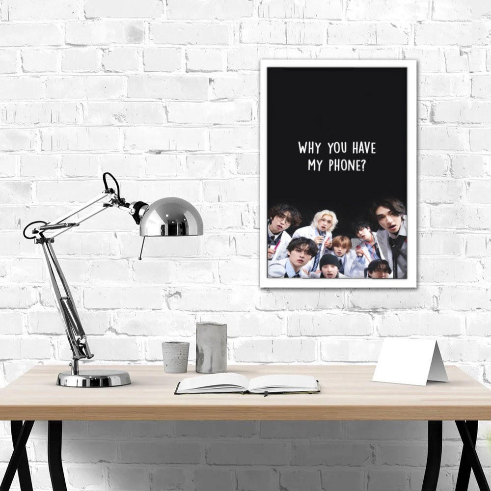 تابلو پینکمن طرح گروه استری کیدز Stray Kids 26 Jm