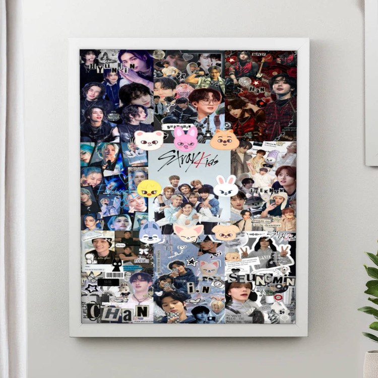 تابلو پینکمن طرح گروه استری کیدز Stray Kids 25 Jm