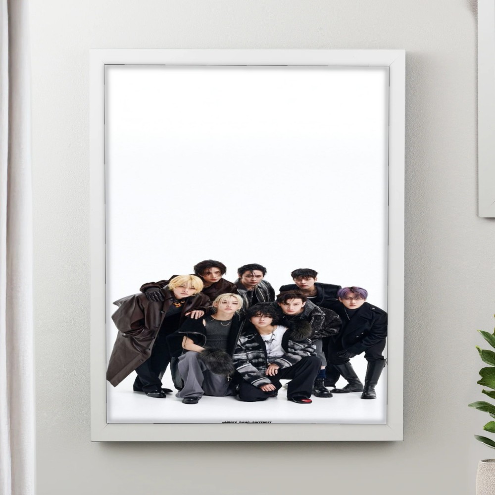 تابلو پینکمن طرح گروه استری کیدز Stray Kids 18 Jm
