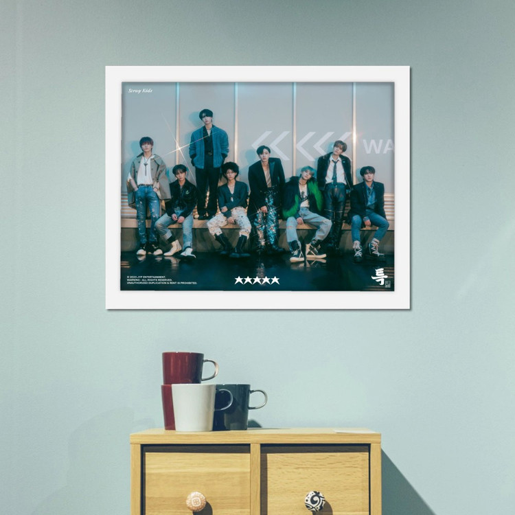 تابلو پینکمن طرح گروه استری کیدز Rock Star Stray Kids Rock Star 14 Jm