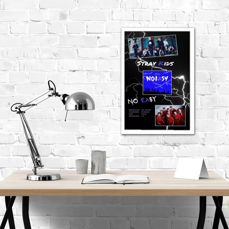 تابلو پینکمن طرح گروه استری کیدز NOEASY Stray Kids Noeasy 9 Jm